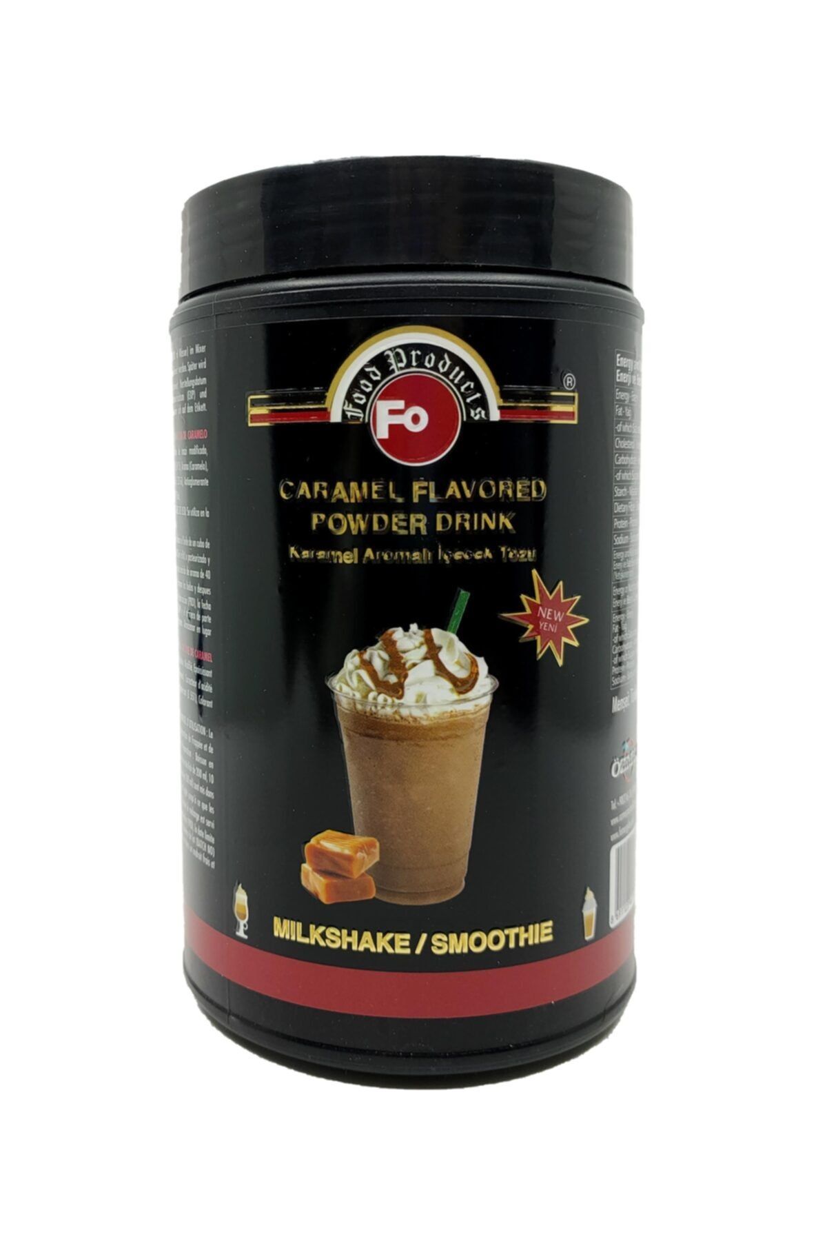 Karamel Aromalı Milkshake Tozu 1 Kg